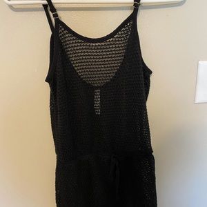 Mesh swimsuit cover
